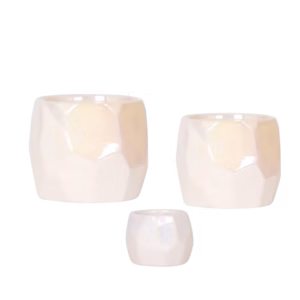 Combi Deal Pearl potten | travertine