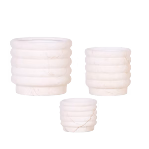 Combi Deal Marble Light potten | beige